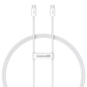 Cablu de date Baseus Superior, USB-C male - USB-C male, 2 m, White