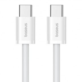 Cablu de date Baseus Superior Series 2, USB-C male - USB-C male, 2m, White
