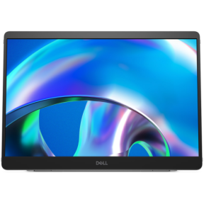 Monitor LED Portabil Dell Pro 14 Plus P1425, 14 inch, 1920 x 1200 pixeli, 7 ms GTG, Black-Silver