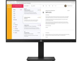 Monitor LED HP P24h G4, 23.8inch, 1920x1080, 14ms GtG, Black