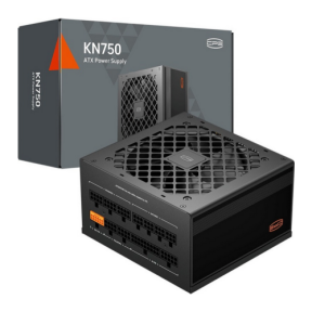 SURSA PCCooler "KN750", 750W,  certificare 80Plus Gold, modular, PFC+Full Bridge SRCLLC+DC to DC,  fan 120mm, negru, "P3-KN750-G1F" (timbru verde 2 lei)