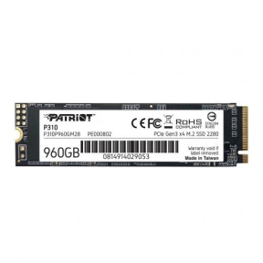 SSD Patriot P310 960GB, PCI Express 3.0 x4, M.2