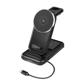 Incarcator wireless Logilink PA0292, USB-C, 20.5W, Black