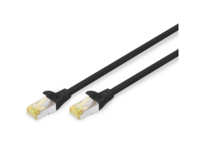Patch Cord Digitus by Assmann DK-1644-A-030/BL, S/FTP, Cat6a, 3m, Black