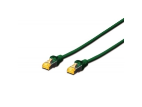 Patch Cord Digitus by Assmann DK-1644-A-050/G, S/FTP, Cat6a, 5m, Green
