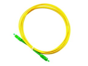 Patch Cord Fibra Optica Braun Group SMS-SCSC-APC-1, Single-Mode, OS2, SC/APC - SC/APC, 1 m