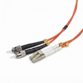 Patch Cord Fibra Optica Gembird, duplex multimode, 1m, conectori LC-ST