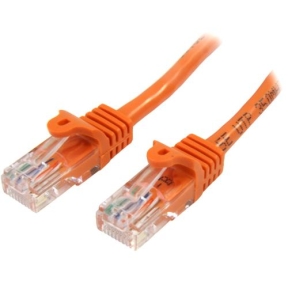 Patch Cord Startech 45PAT5MOR, Cat5e, UTP, 5m, Orange