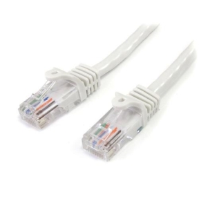 Patch Cord Startech 45PAT5MWH, UTP, Cat5e, 5m, White