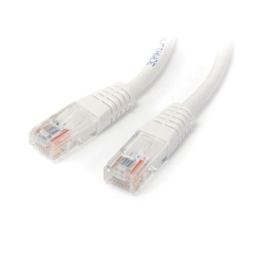 Patch Cord Startech M45PAT15MWH, Cat5e, UTP, 15m, White