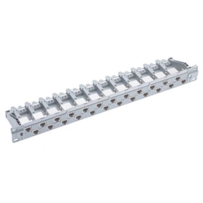 Patch Panel R&M R812470, 19inch, 1U, 24 porturi, Cat5e, STP, Gray
