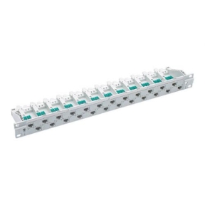 Patch Panel R&M R812471, 19inch, 1U, 24 porturi, Cat5e, UTP, Gray