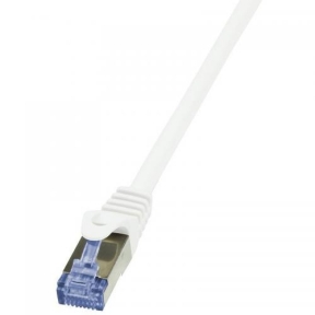 Patchcord Logilink, Cat6A, S/FTP, 30m, White