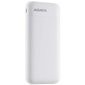 POWER BANK USB 10000MAH WHITE/PC100-14WH ADATA