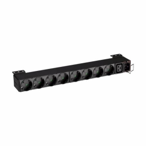 PDU Eaton EFLX8D, 1x C19, 8x Schuko, Black