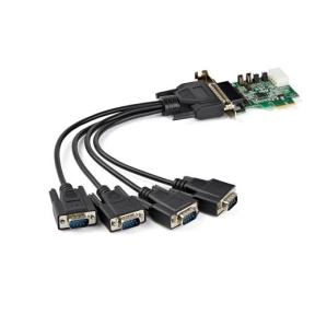 Adaptor PCI-Express Startech PEX4S953LP, PCI Express x1 - 4x Serial