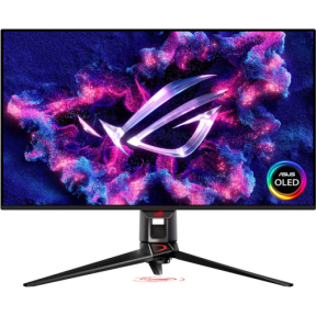 Monitor QD-OLED ROG Swift OLED PG32UCDMZ, 31.5 inch, 3840 x 2160 pixeli, 0.03 ms GTG, Black
