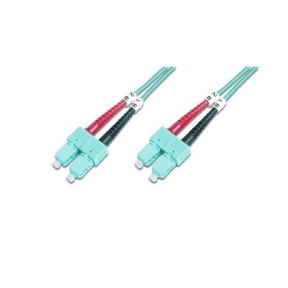 Patch Cord Digitus by Assmann DK-2522-01/3, Multi-Mode, OM3, SC Duplex - SC Duplex, 1 m