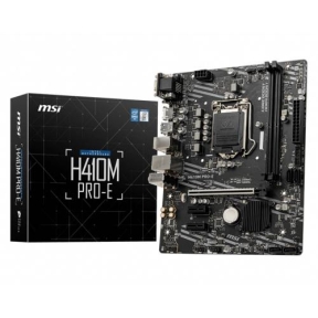 Placa de baza MSI H410M PRO-E, Intel H410, Socket 1200, mATX