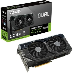 Placa video ASUS nVidia GeForce RTX 4070 Ti SUPER OC DUAL 16GB, GDDR6X, 256bit