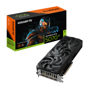 Placa video GIGABYTE nVidia GeForce RTX 5070 Ti Windforce OC SFF 16 GB, GDDR7, 256 bit