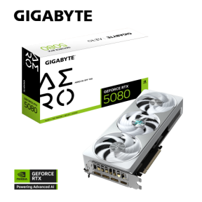 Placa video Gigabyte nVidia GeForce RTX 5080 AERO OC SFF 16 GB, GDDR7, 256 bit