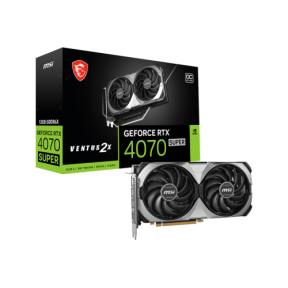 Placa video MSI nVidia GeForce RTX 4070 SUPER VENTUS 2X OC 12GB, GDDR6X, 192bit