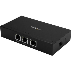 Extender Startech POEEXT2GAT, 2x RJ-45, Black