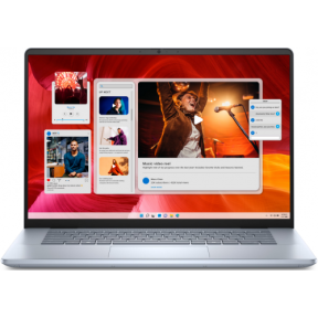 Laptop Dell Inspiron 16 7640 Plus, Intel Core Ultra 7 155H, 16 inch, RAM 16GB, SSD 1TB, nVidia GeForce RTX 4060 8 GB, Windows 11 Pro, Ice Blue