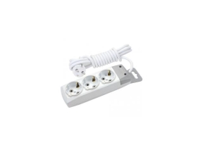 Prelungitor 3 prize cu 1,5 m - 3x1 - DE-PA