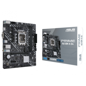 Placa de baza Asus PRIME H610M-K D4, Intel H610, Socket 1700, mATX