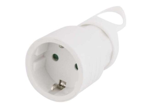 Priza Schuko CEE 3/7 mama, alb, 250V AC, 16A EMOS HCT152-126