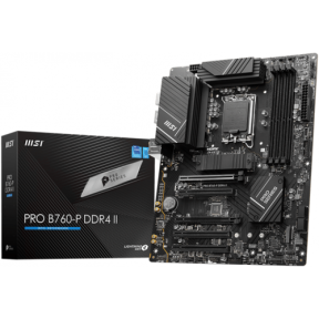 PLACI de BAZA MSI PRO B760-P DDR4 II DDR4 LGA1700 ATX MB 2xPCIe x16 HDMI DP 4xSATA 