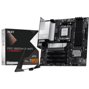 Placa de baza MSI PRO B850M-P WIFI, AMD B850, Socket AM5, mATX