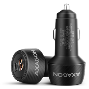 PWC-PQ48, 48W, PD3.0 & QC4, USB-A, USB-C, Negru