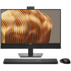Dell Pro 24 AIO,23.81"FHD(1920x1080)Touch,Intel Core Ultra 7 265(13 TOPS NPU 20cores,up to 5.3GHz)vPro,32GB(2x16)5600MT/s DDR5,1TB SSD,Integrated Graphics,Wi-Fi 6E(2x2)802.11ax&BT,Dell Pro Keyboard and Mouse - KM5221W,Black,Win11Pro,3Yr NBD