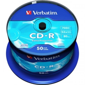 CD-R Verbatim 52x, 700MB, 50buc