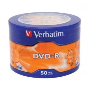 DVD-R Verbatim 43731 16x, 4.7GB, 50buc, Cake