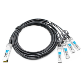 Patch cord Cisco QSFP-4SFP10G-CU3M=, 3m, Black