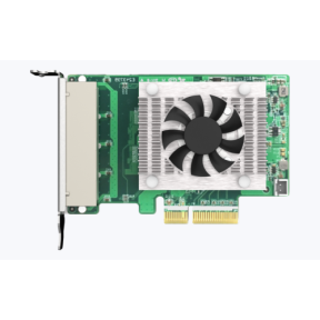 Placa de retea QNAP QXG-2G4T-I225, PCI Express 2.0 x4