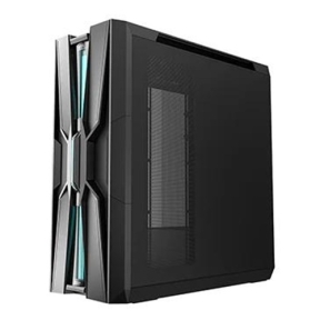 CARCASA gaming DeepCool "GENOME III" tower, fara sursa, max 10x fan, cooler AIO 420mm pre-instalat, 9 sloturi expansiune, negru, "R-GENOME-BKALA3-G-3"