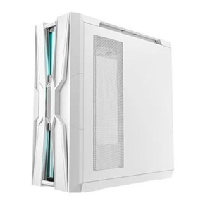 CARCASA gaming DeepCool "GENOME III" tower, fara sursa, max 10x fan, cooler AIO 420mm pre-instalat, 9 sloturi expansiune, alb, "R-GENOME-WHALA3-G-3"