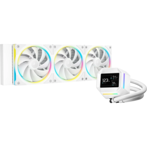 CPU COOLER DEEPCOOL LM360 RGB WHITE