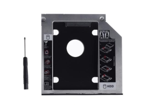 RACK DVD 9MM SATA CADDY TO 2.5 SATA HDD 028-078