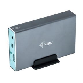 Rack HDD i-tec MYSAFE Dual HDD, USB-C 3.1/USB 3.0, SATA3, 2x 2.5inch
