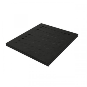 Raft fix Logilink pentru rack 19inch, 1U, 600mm, Black