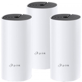 Router wireless TP-LINK Mesh Deco E4 Dual-Band, 2x LAN, 3 bucati