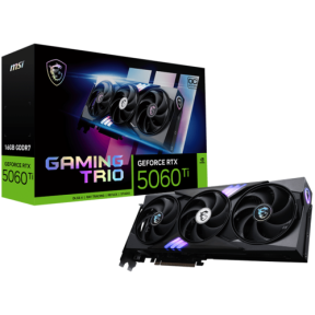 Placa video MSI nVidia GeForce RTX 5060 Ti GAMING TRIO OC 16GB, GDDR7, 128 bit