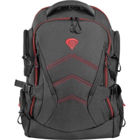 Rucsac Natec Genesis Pallad 550 pentru laptop de 17.3inch, Black-Red