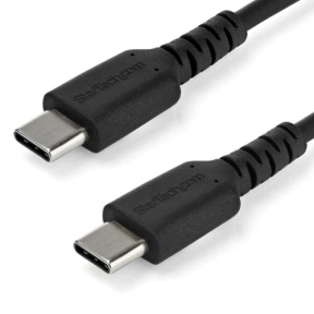 Cablu de date Startech RUSB2CC1MB, USB-C - USB-C, 1m, Black